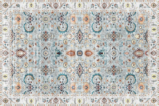 High pile persian-Cloud Blue