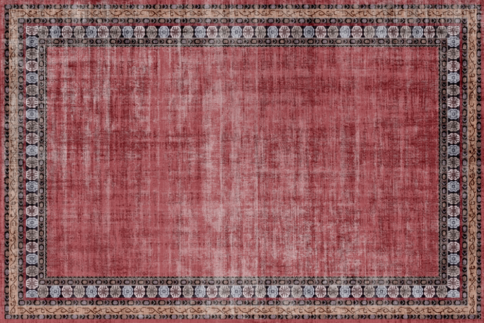 High pile Persian-Faded Rose