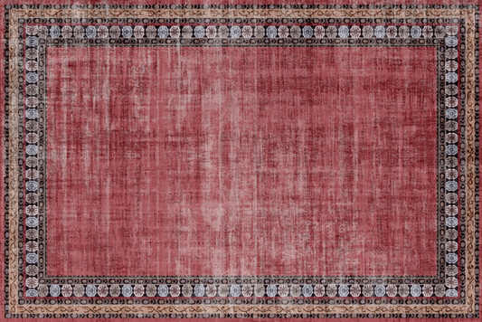 High pile Persian-Faded Rose