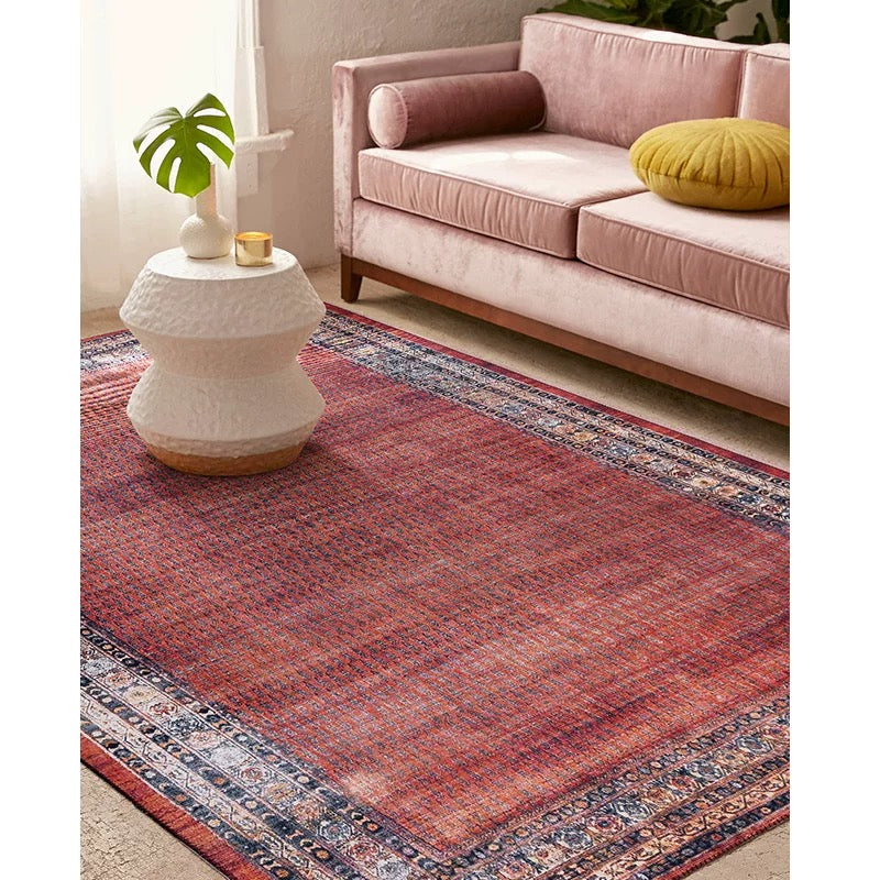 High pile Persian-Faded Rose